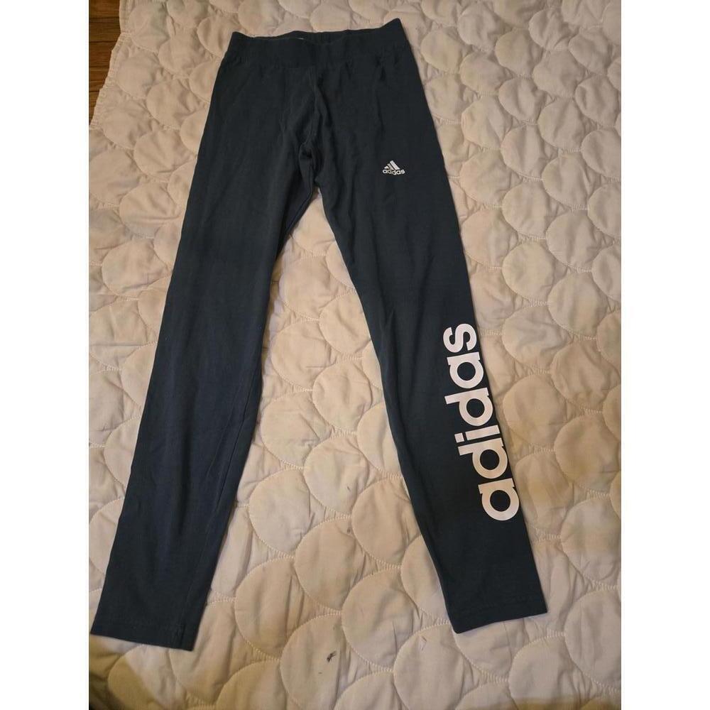 Adidas Kids Teal Activewear Leggings Size 11-12Y